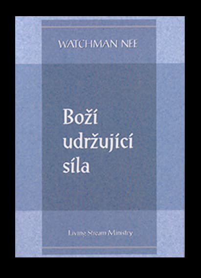 Boží udržující síla