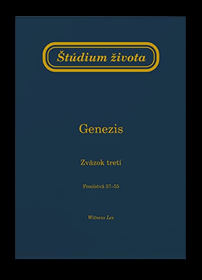 Štúdium života v Genezis III.