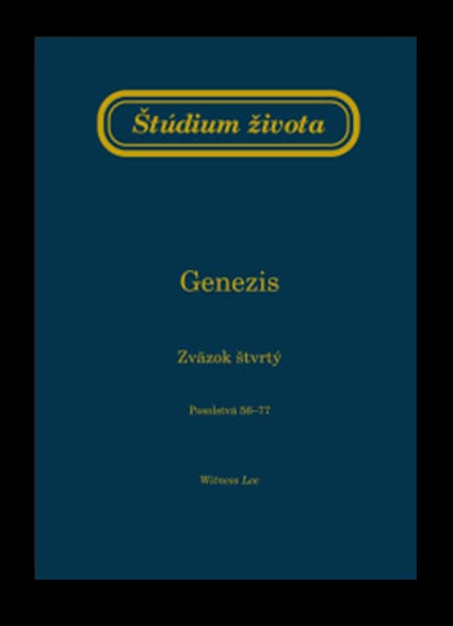 Štúdium života v Genezis IV.