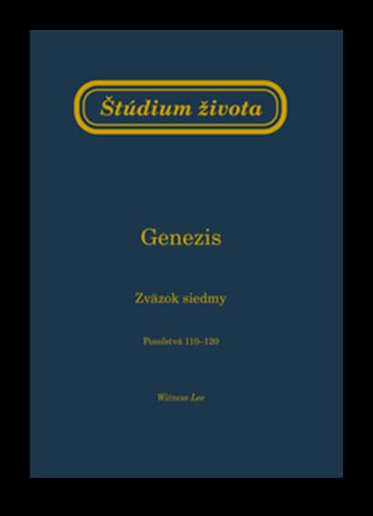 Štúdium života v Genezis VII.